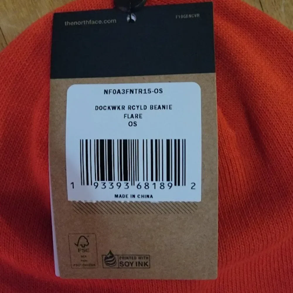 The North Face Dock Worker Recycled Beanie Hat Size OS